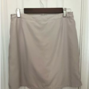 PATAGONIA WOMENS DUWAY SKORT, Light khaki, size 10